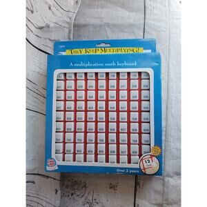 Small World Toys Great Tool Learn Multiplications Magic Keyboard Age 3+ New